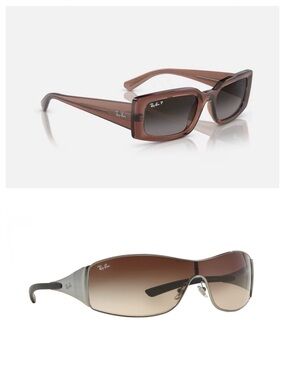 Ray-Ban Kiliane Polarized Sunglasses for Women + bonus vintage Ray-Ban RB 3321